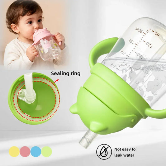 270ml Baby Drinkbeker met Rietje en Dubbele Handvatten