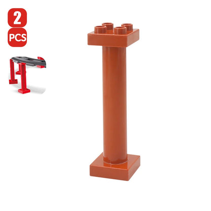 Trein rails en accessoires set – Compatibel met Duplo®