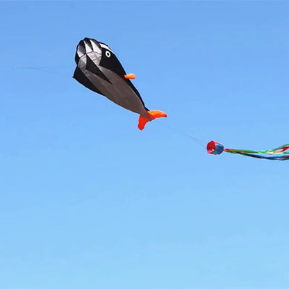 Grote Vlieger Walvis of Dolfijn – 2.2 meter met 100 meter vliegerlijn