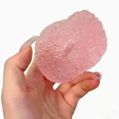 Roze Maltose Squishy Ice Ball Fidget Speelgoed voor Handoefening