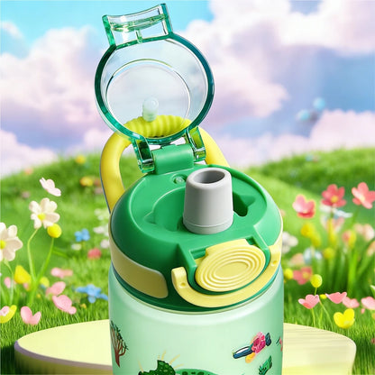 Smaak Waterfles voor Kinderen - 650 ml Tritan met 5 Smaakringen