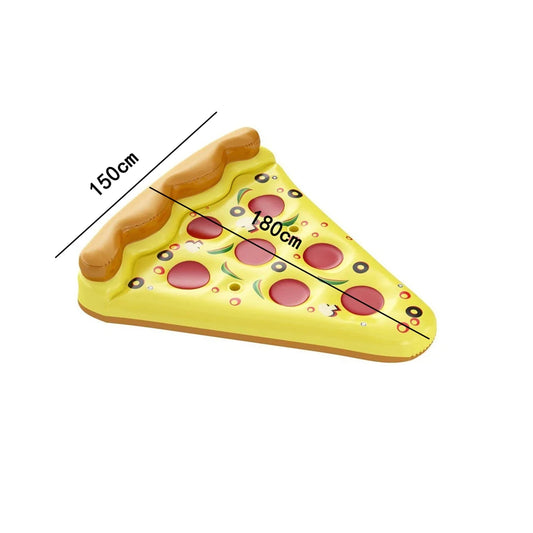 Groot Opblaasbaar Pizza Zwemmatras