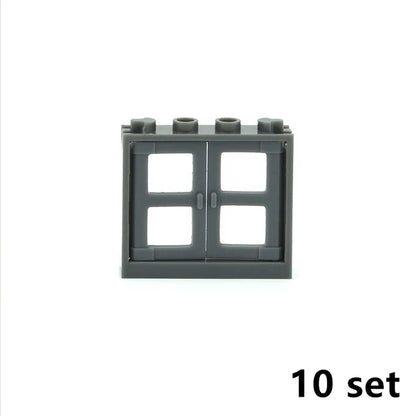 Ramen & deuren bouwstenen set – Compatibel met LEGO® bouwstenen
