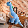 Zachte Dinosaurus Knuffel van Pluche – 50 of 80 cm – Diverse kleuren