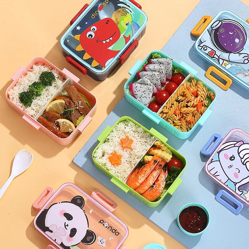 Lekvrije Lunchbox met Vakken voor Kinderen
