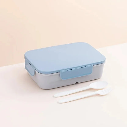 Lekvrije Plastic Lunchbox met Flip-Top – 1200ml – Magnetronbestendig