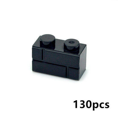 Kleine bouwstenen voor muren | Compatibel met Lego | Diverse maten