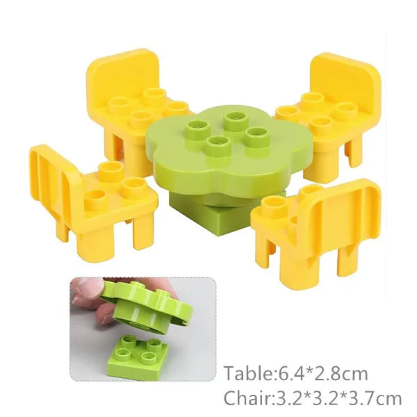 Poppenhuis Kamers – Compatibel met Duplo®