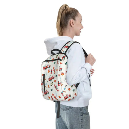 Kinderrugzak Bluswagen Patroon
