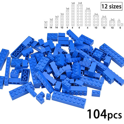 Kleine bouwstenen voor muren | Compatibel met Lego | Diverse maten