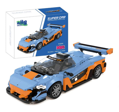 JD Serie Raceauto Bouwblokken – LEGO® Compatibel