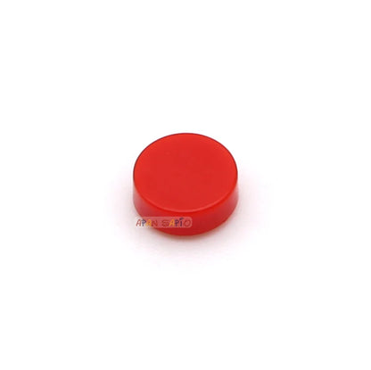 100 Ronde Bouwtegel Steentjes 1x1 | Compatibel met Lego