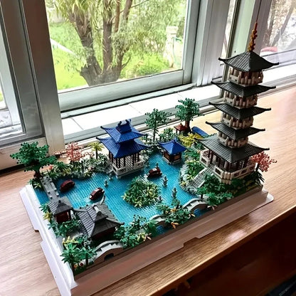 Groot Bouwstenen Model: Westmeer Hangzhou