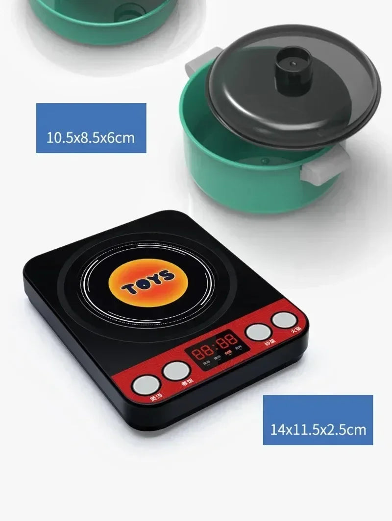 Speelkeuken Set met Accessoires, Pannen en Speeleten
