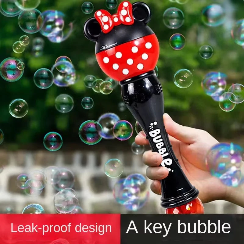 Elektrische Bellenblaas met Mickey of Minnie design