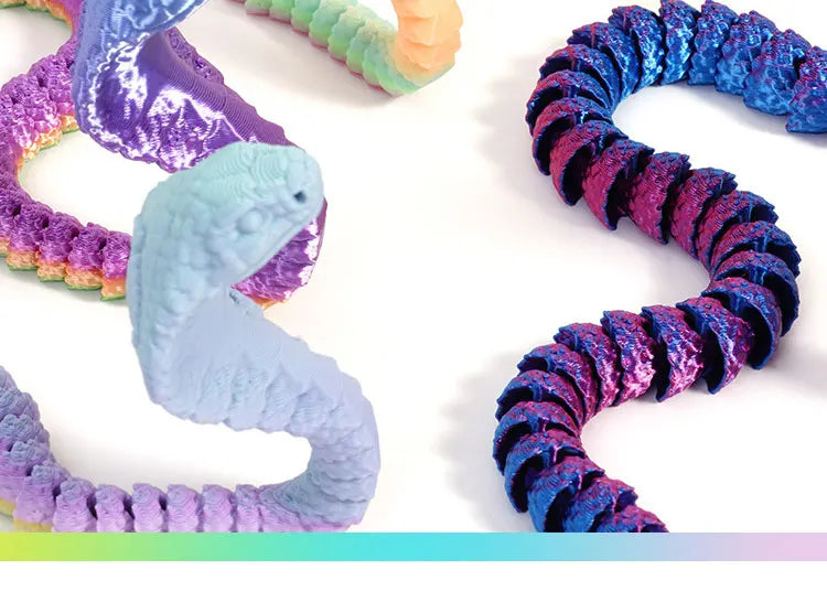 3D Geprinte Draak | Beweegbaar Model voor Decoratie