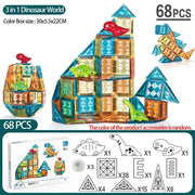 68pcs Dino world