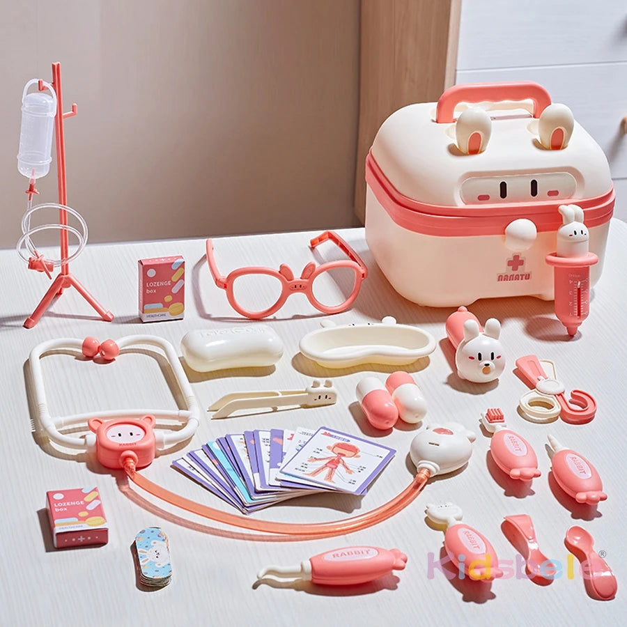 Complete Doktersset voor Kinderen met Medische Instrumenten