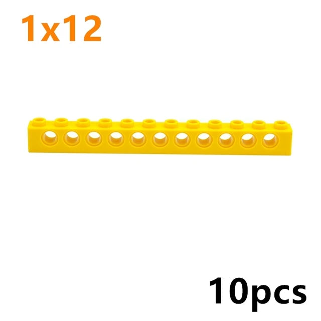 Technische bouwstenen balken – Compatibel met LEGO® (met gaten)