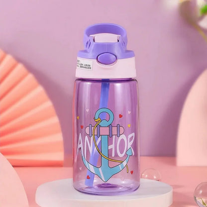 Vrolijke Kinder Drinkbeker met Rietje en Handvat