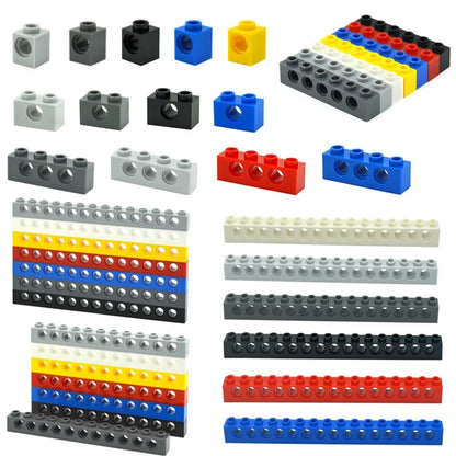 Technische bouwstenen balken – Compatibel met LEGO® (met gaten)