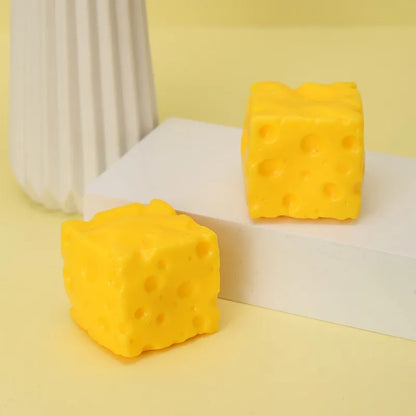 Kaasvormig Squishy Speeltje voor Ontspanning