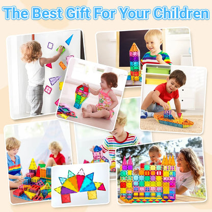 Magnetische Bouwstenen Montessori Set