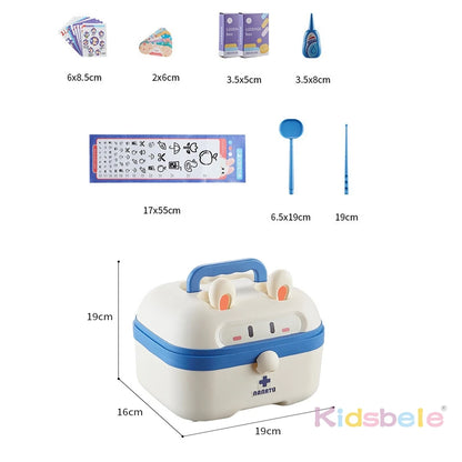 Complete Doktersset voor Kinderen met Medische Instrumenten