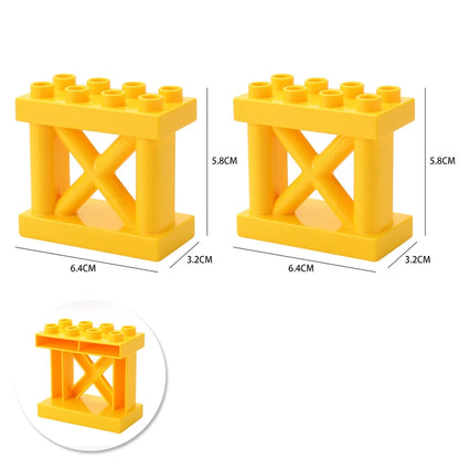 Trein rails en accessoires set – Compatibel met Duplo®