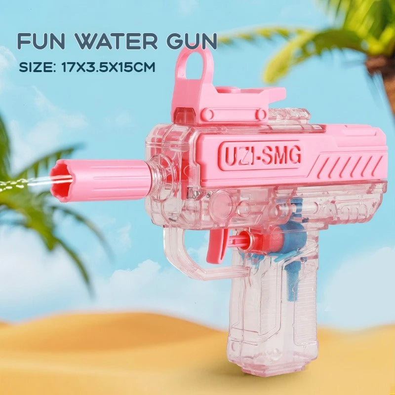 UZI Waterpistool Niet-Elektrisch | Handmatig Hoge Druk Waterpistool voor Kinderen en Volwassenen