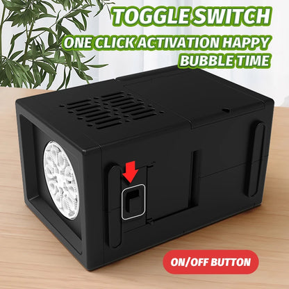 Automatische Bellenblaasmachine Handheld – 10 Gaten | Zonder Batterij en Bellenblaasvloeistof