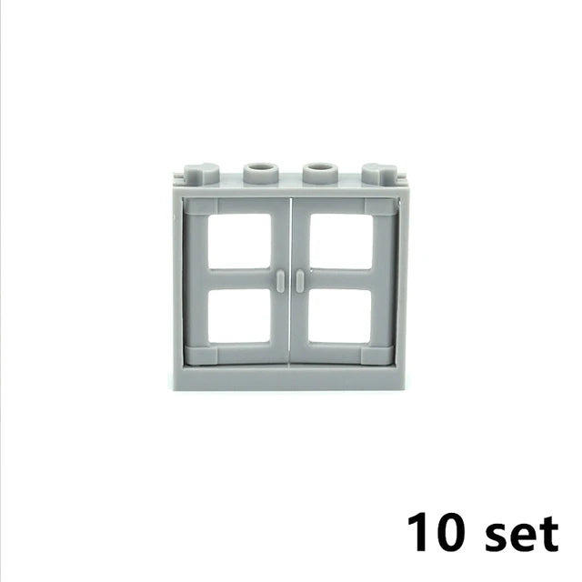 Ramen & deuren bouwstenen set – Compatibel met LEGO® bouwstenen