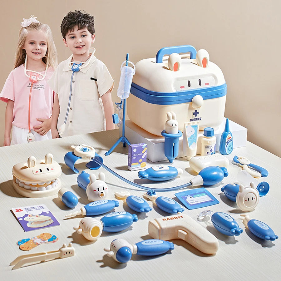 Complete Doktersset voor Kinderen met Medische Instrumenten