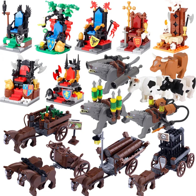 Wapens set voor ridders en soldaten – Compatibel met LEGO®