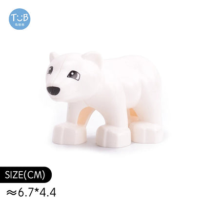 Dieren set voor bouwstenen – Compatibel met Duplo®
