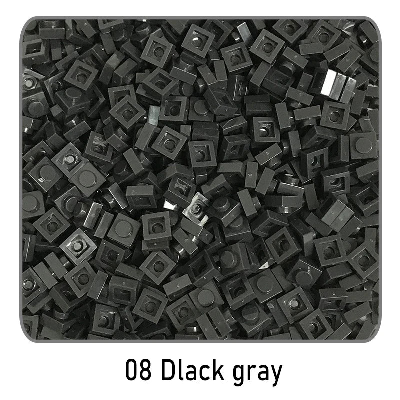 100 stuks 1x1 bouwstenen | Compatibel met Lego