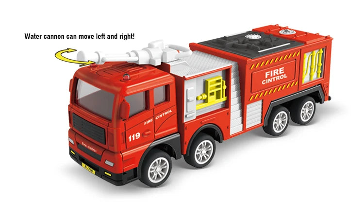 Speelgoed Brandweerwagen met Rolfunctie | Diverse Uitvoeringen