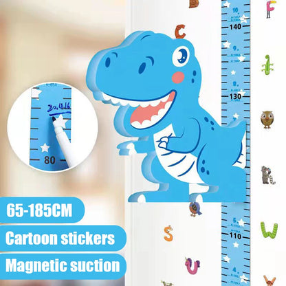 Zelfklevende 3D Meetlat Wandsticker voor Kinderen