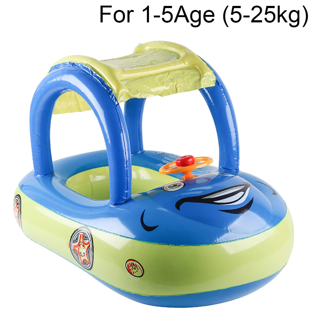 Autovormig Zwemzitje voor Baby en Peuter (3-6 jaar)
