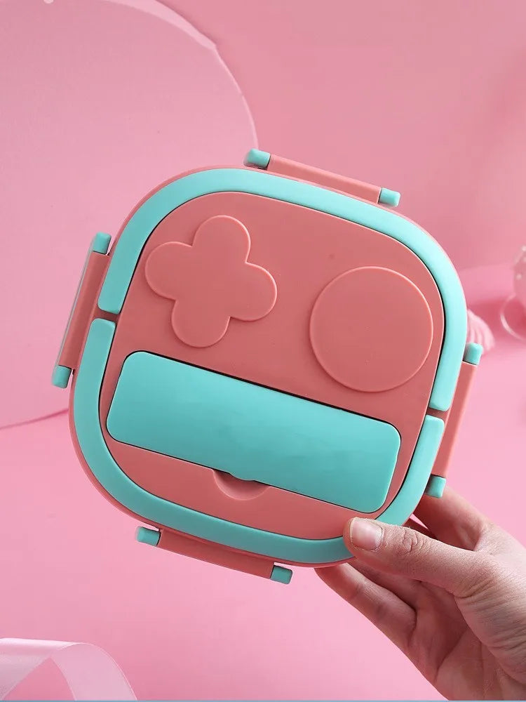 Draagbare RVS Lunchbox voor Kinderen - Lekvrij en Isolerend