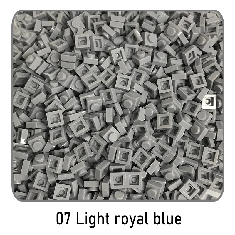 100 stuks 1x1 bouwstenen | Compatibel met Lego