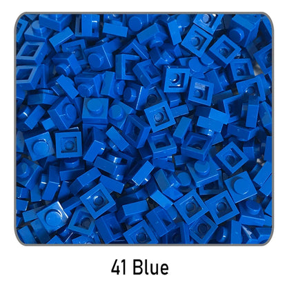 100 stuks 1x1 bouwstenen | Compatibel met Lego