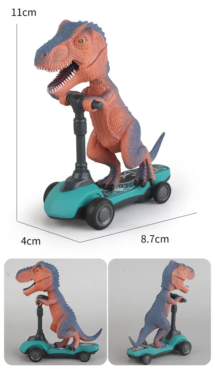 Dinosaurus Speelgoedmodel met Terugtrekfunctie