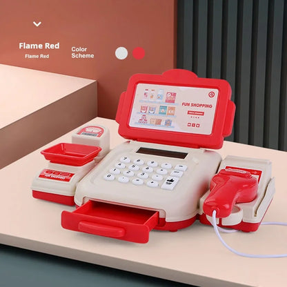 Kassaspeelset voor Kinderen | Supermarkt Speelgoed met Scanner