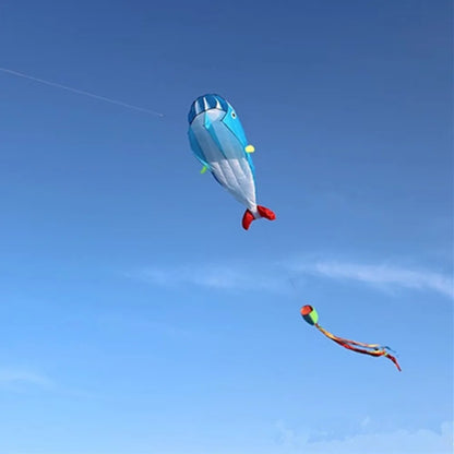 Grote Vlieger Walvis of Dolfijn – 2.2 meter met 100 meter vliegerlijn