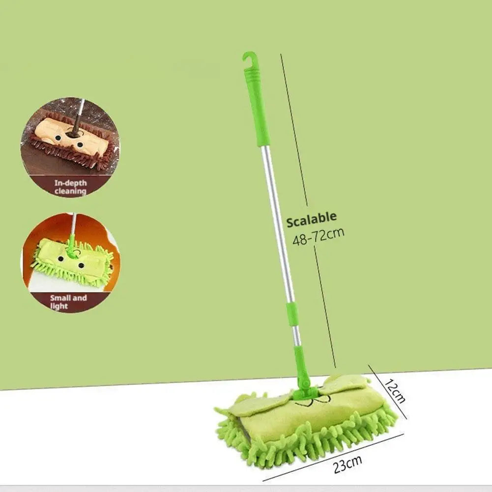 Kleine Bezem en Stoffer en Blik Speelset – Panda Design