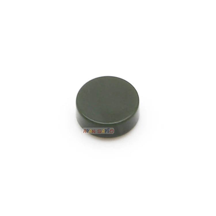 100 Ronde Bouwtegel Steentjes 1x1 | Compatibel met Lego
