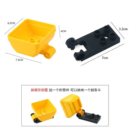 Trein rails en accessoires set – Compatibel met Duplo®