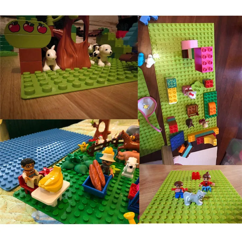 Grote Basisplaat voor Bouwblokken Universeel Compatibel met Duplo