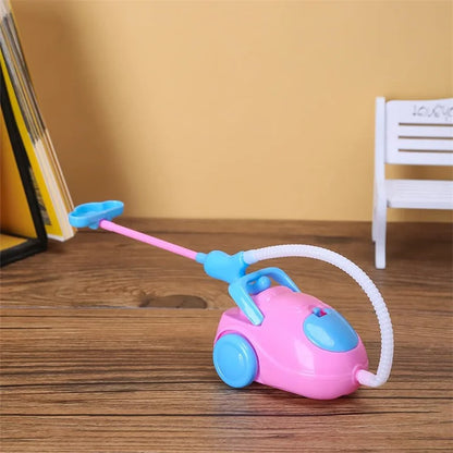 9-delige Mini Schoonmaakset voor Poppenhuis – Bezems, Mop en Emmer